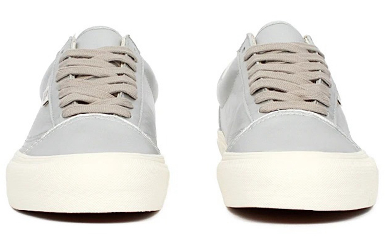 Кеды Vans Vault OG Old Skool NS LX (серебряные) — фото 3