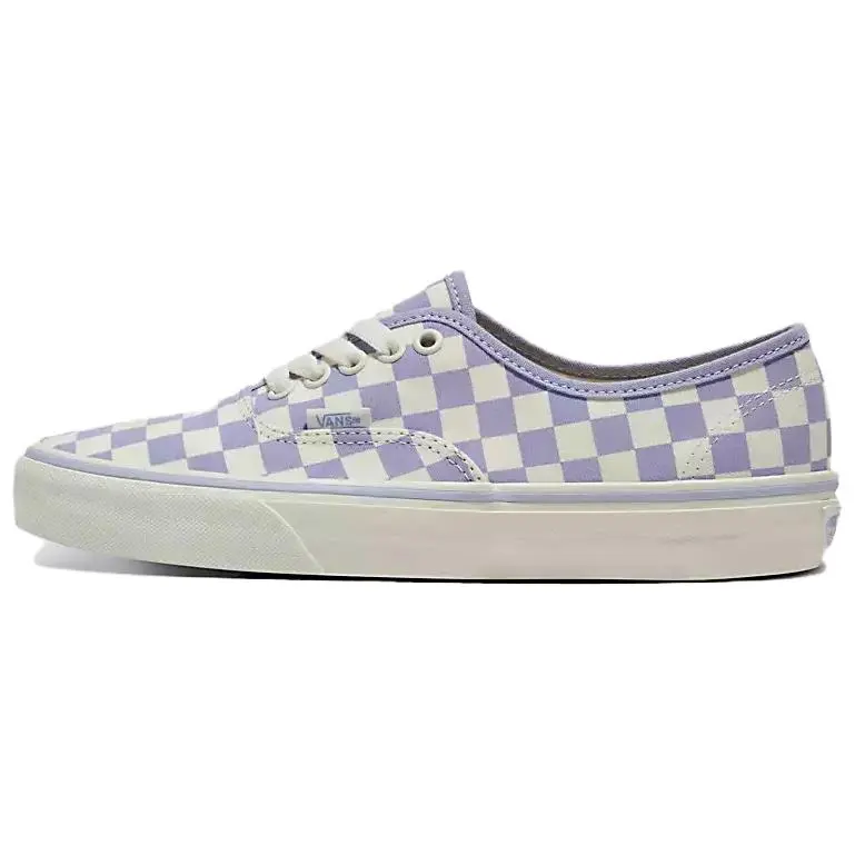 Vans Low top Skateboard Shoes Unisex White Purple