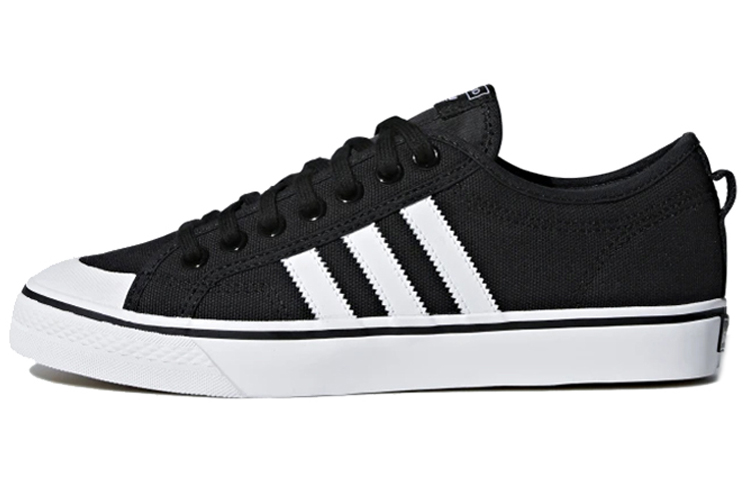 Кеды adidas originals Nizza (черно-белые)
