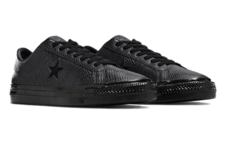 Кеды Converse One Star Pro Jamie Platt (черный) — Чёрный — фото 2