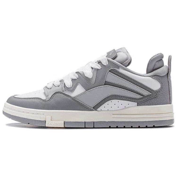 Li Ning Wave PRO Slip Resistant, Abrasion Resistant, Lightweight Skateboard Shoes Men's Gray