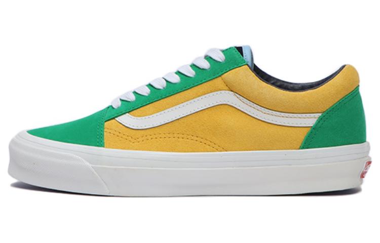 Vans Og Old Skool Lx 'Off The Wall Green Yellow'