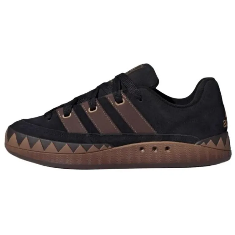Adidas Adimatic Low top Skateboard Shoes Unisex Black Brown