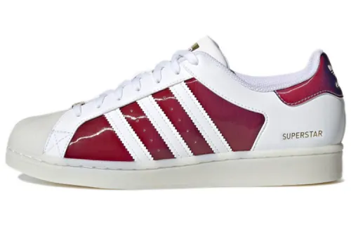 Superstar Adidas Originals 'Red Color-Shifting Print'