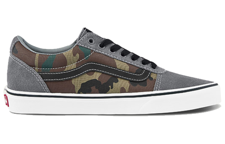 Кеды Vans Ward (серый / зеленый) — Серый / зелёный — фото 2