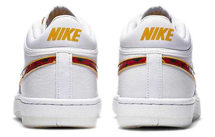 Мужские кеды Nike Sky Force (бело-желтые) — фото 5
