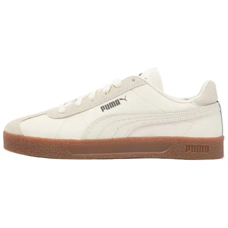 PUMA Club Abrasion Resistant Low top German Army Trainers Unisex Ecru