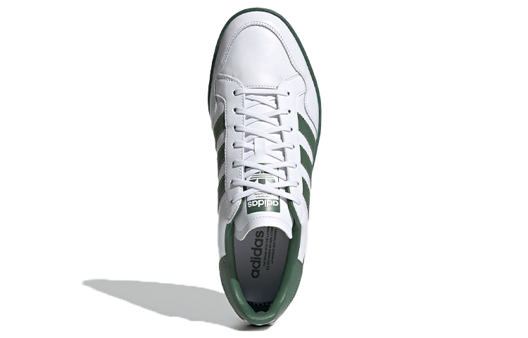 Кеды adidas originals Team Court (бело-зеленые) — фото 5