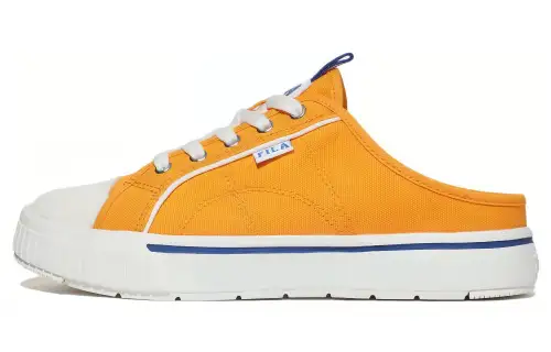 FILA Low Top One Pedal Skate Shoes Unisex Yellow Korean Version