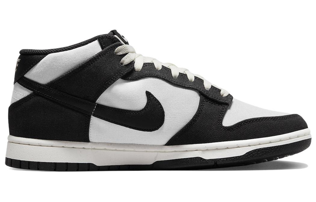 Мужские кроссовки Nike Dunk LOW (черно-белый) — фото 2