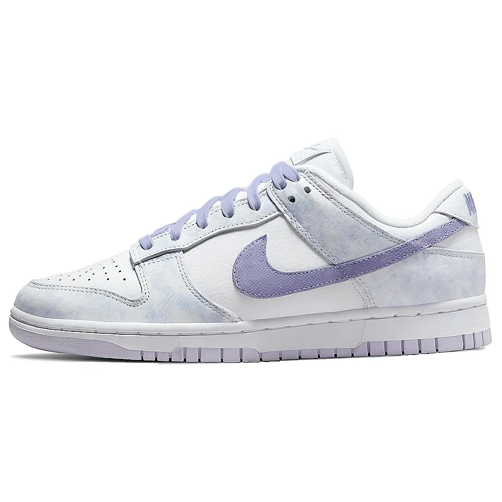 Nike Dunk Slip Resistant Low top Skateboard Shoes Women's Purple White