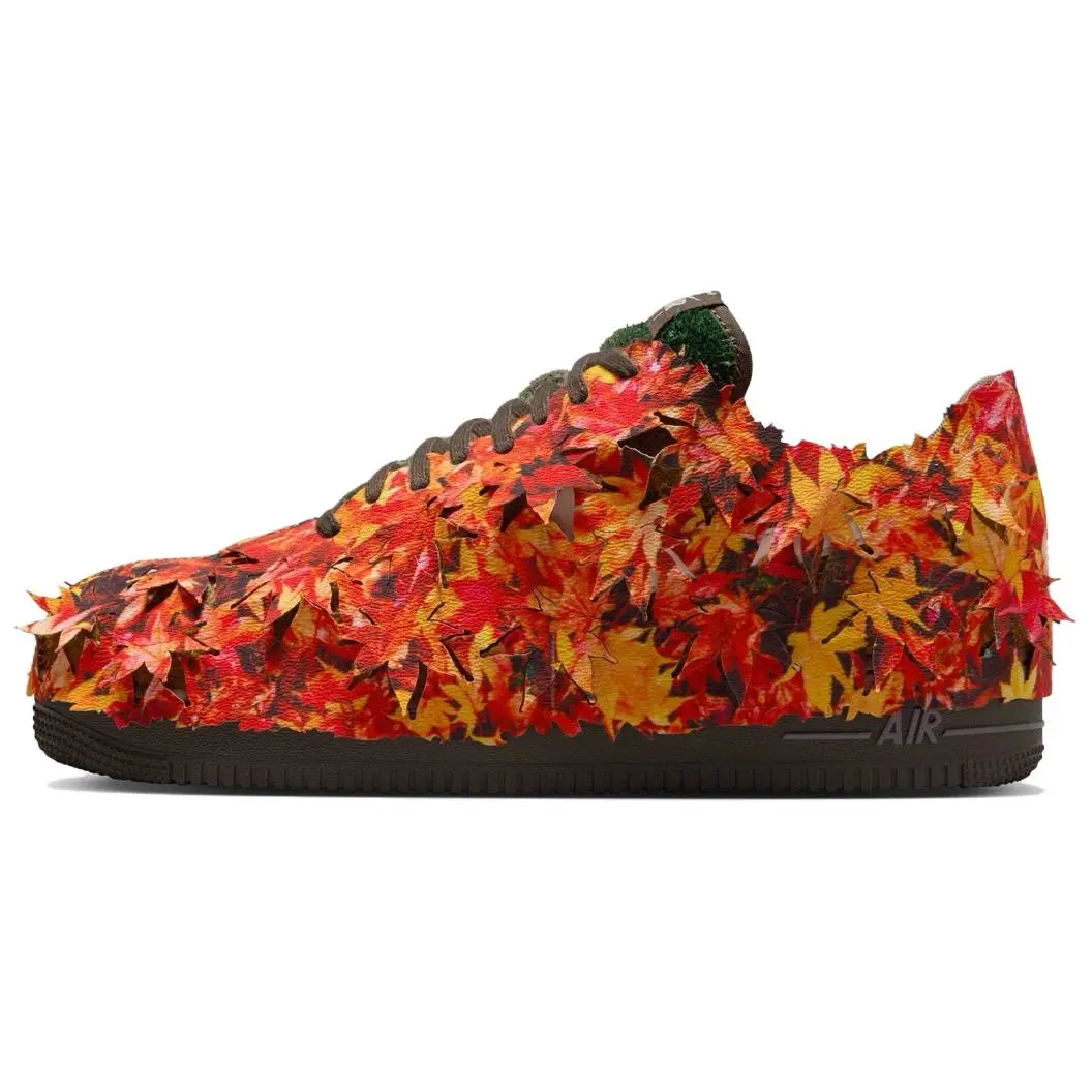 Nike Air Force 1 Classic And Versatile Low top Skateboard Shoes Unisex Red