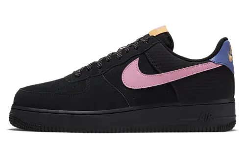 Nike Air Force 1 07 LV8 2 cowhide comfortable low-top sneakers men and women same style black pink