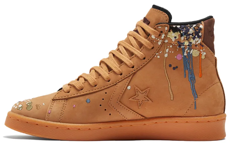 Pro Leather Bandulu x Pro Leather Converse High 'Paint Splatter - Flux'