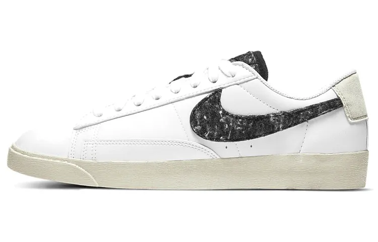 Nike Blazer Low Se 'Recycled Wool Pack White Black' Women's