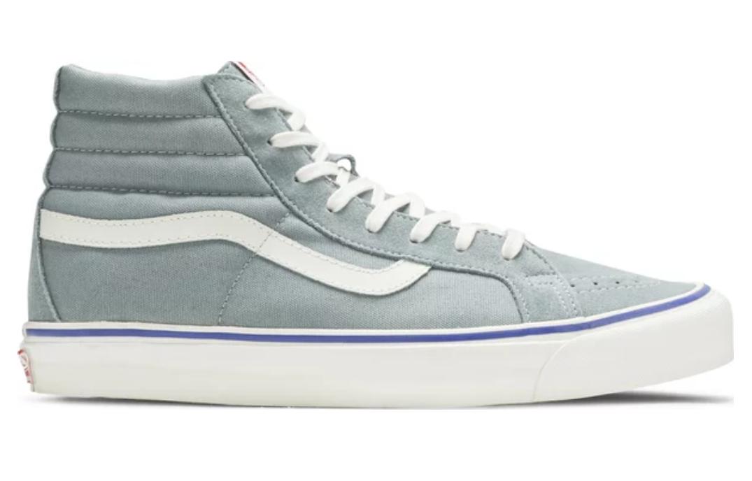 Высокие кеды Vans Vault OG Sk8-Hi LX (синий) — фото 2