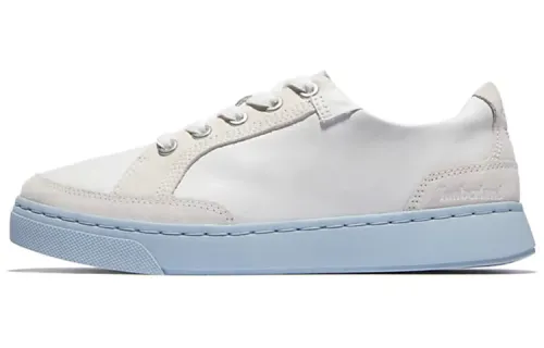 Timberland Atlanta Skateboard Shoes Women's Low Top White/Blue