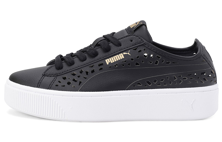 PUMA Vikky Stacked Laser Cut SoftFoam Sneakers Black Women's