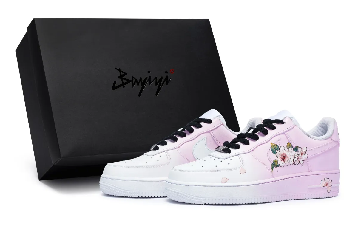 Nike Air Force 1 LOW 811 Manufacturing, Peach Blossom Melody, Special Shoe Box Slip Resistant Abrasion Resistant