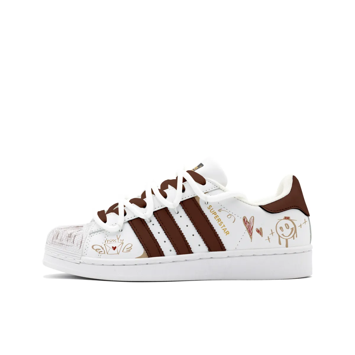 Adidas Originals SUPERSTAR Slip Resistant Abrasion Resistant Slip Resistant Abrasion Resistant Low top Skateboard Shoes
