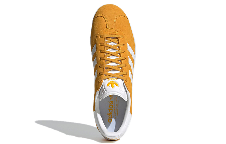 Кеды adidas Originals Gazelle (желтые) — 姜黄色 — фото 5