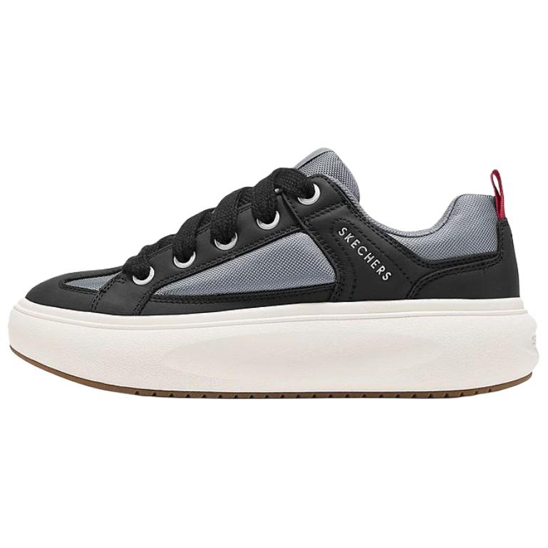 Мужские кроссовки Skechers (черно-серые)