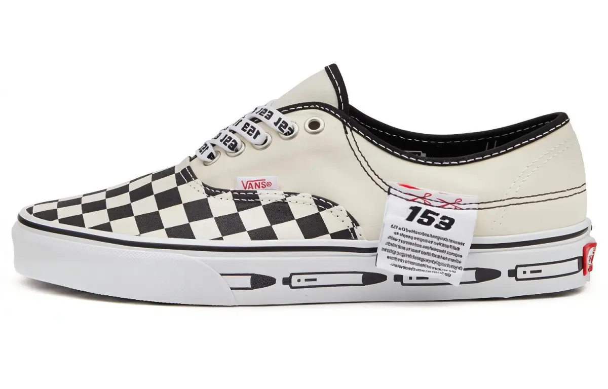 Vans Authentic Chessboard Black/White