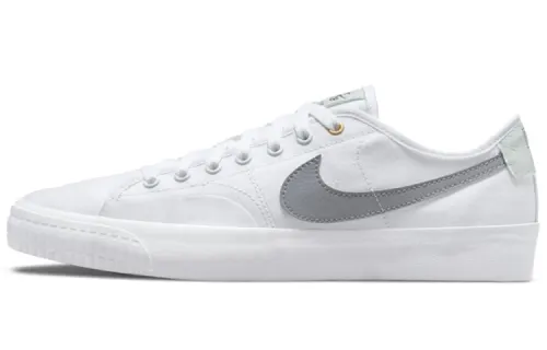 Nike Sb Blazer Court Daan Van Der Linden White Wolf Grey