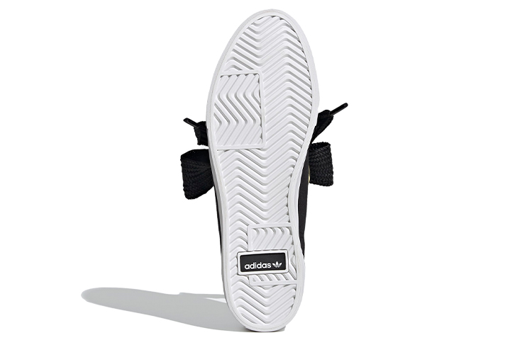 Женские кеды adidas originals Sleek Lo (черные) — фото 6