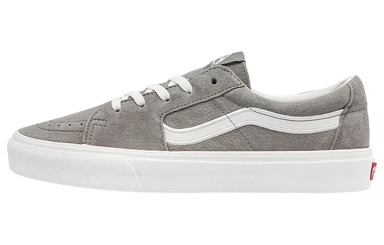 Vans Unisex SK8 Low Sneakers Grey 'Gray White'