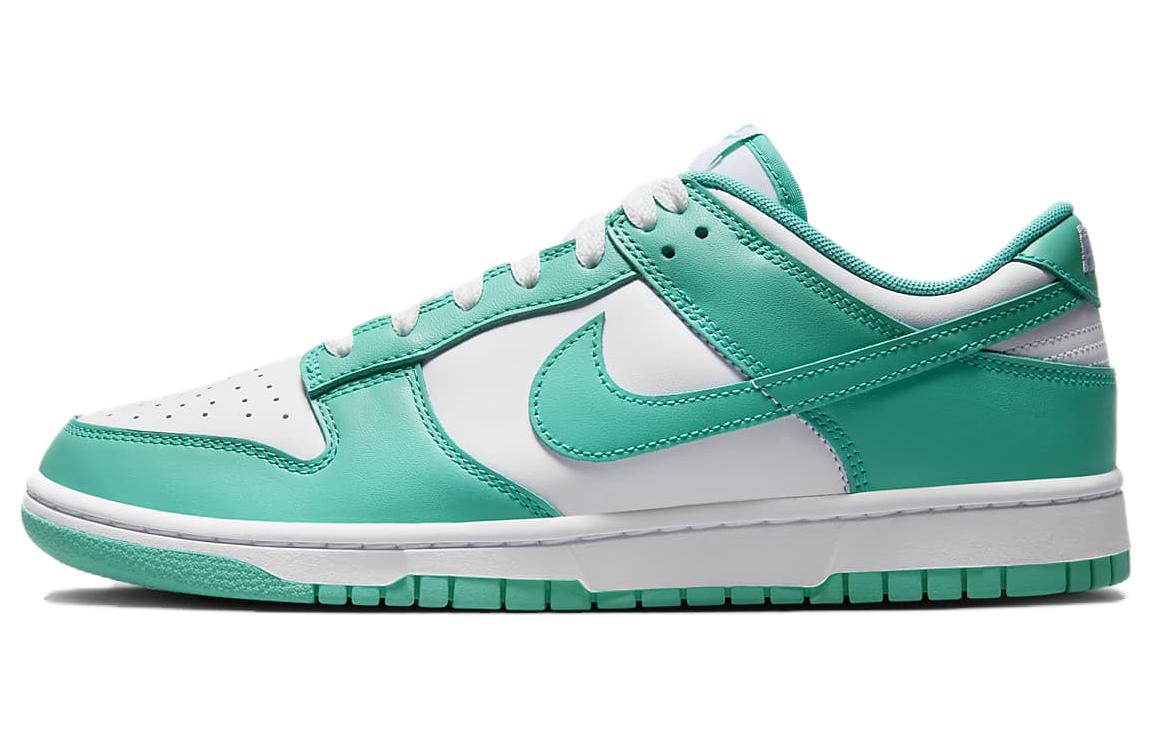 Мужские кроссовки Nike Nike Dunk "Clear Jade" (бело-зеленые)