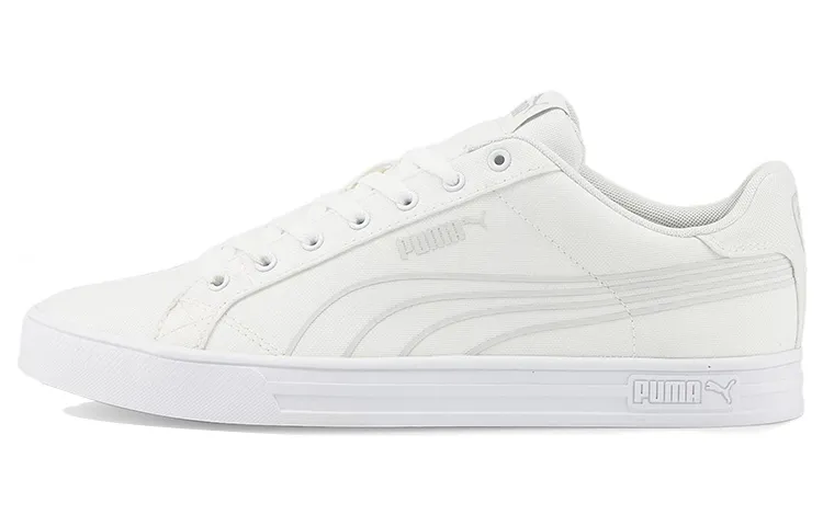 PUMA Smash Vulc V3 Lo Cv 'White Grey Violet'