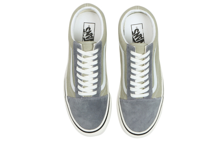 Кеды Vans Old Skool (темно-зеленые) — фото 3