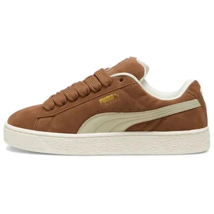 PUMA Suede Xl Tan White