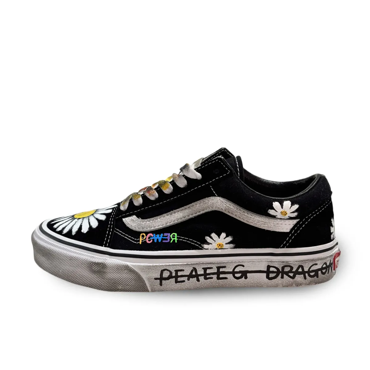 Vans Old Skool Canvas Abrasion Resistant Low top Skateboard Shoes Unisex Black