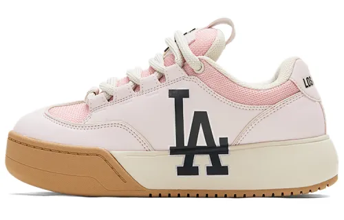 MLB Chunky Wide Low top Skateboard Shoes Unisex Pink
