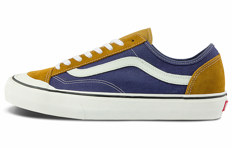 Vans Style 36 series comfortable and versatile low-top sneakers for men and women, navy blue