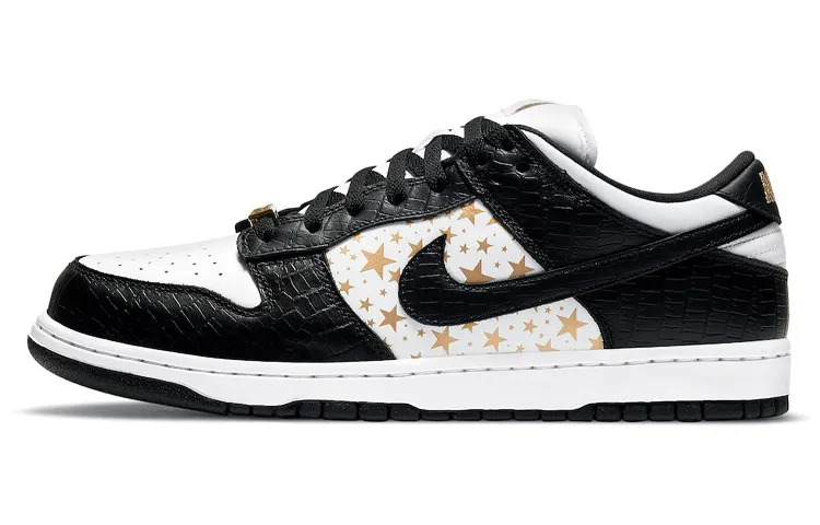 Nike Sb Dunk Low Supreme Stars Black 2021