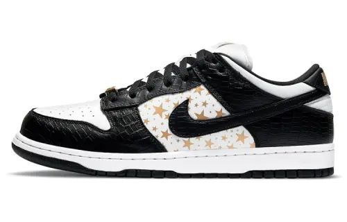 Nike Sb Dunk Low Supreme Stars Black 2021