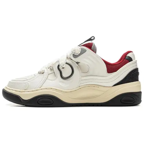 Li Ning Campaign 3 Slip Resistant Cushioning Abrasion Resistant Height Increasing Low top Skateboard Shoes Men's
