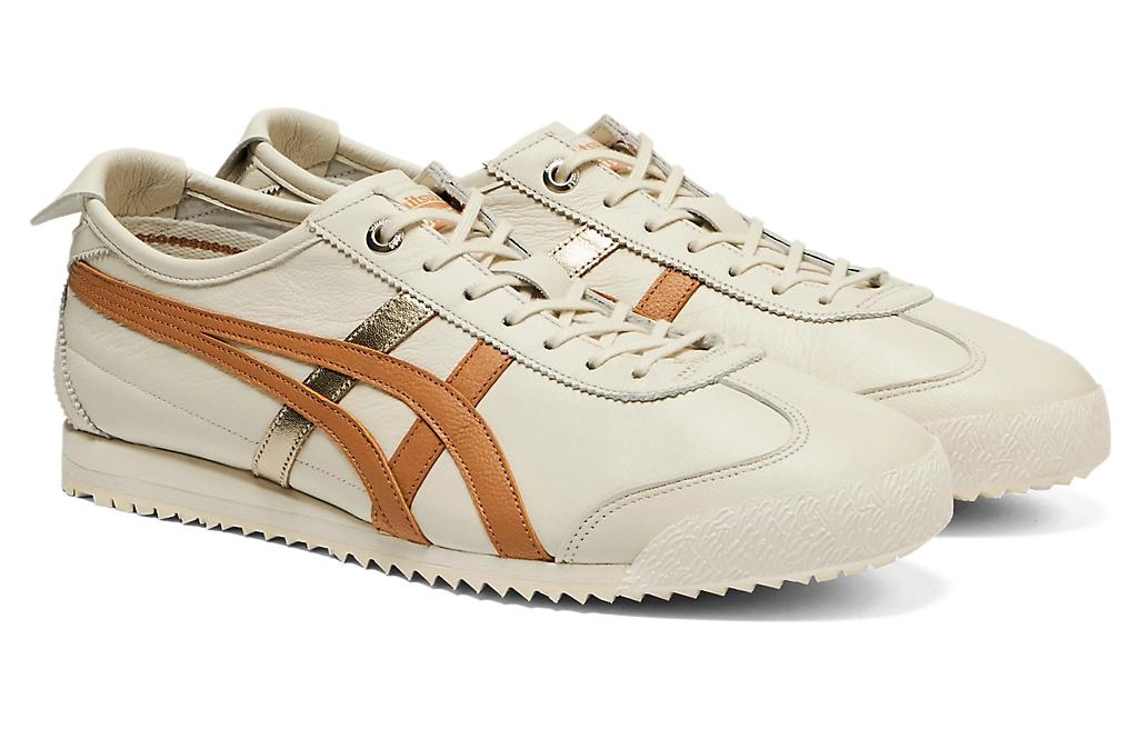 Onitsuka Tiger MEXICO 66 Skate Shoes Unisex Low Top White Orange