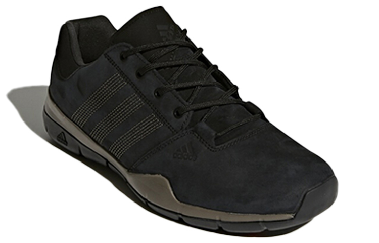 Мужские кеды adidas Anzit Dlx (черно-коричневые) — фото 3