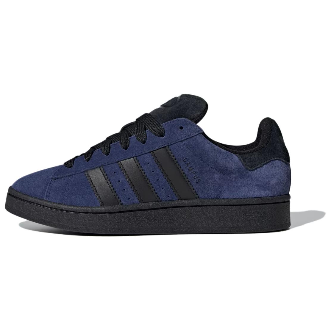 Adidas originals CAMPUS 00s comfortable and versatile bread shoes, wear-resistant, low-cut sneakers, men's style, dark blue