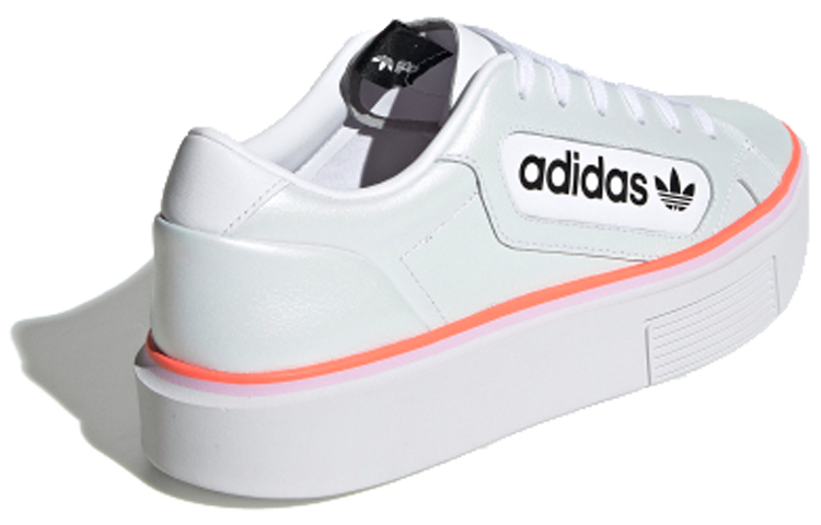 Женские кеды adidas Sleek (белые) — фото 4