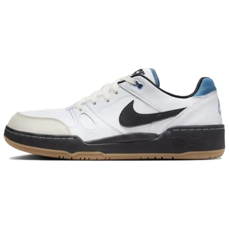 Nike Full Force Low White Black Aegean Storm
