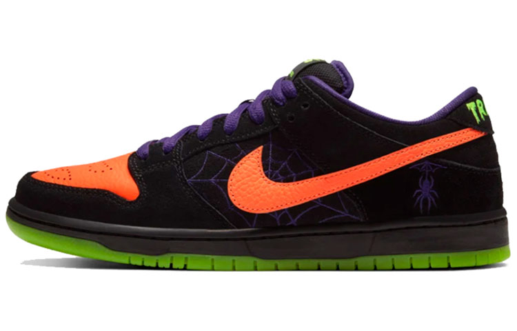 Кеды Nike Dunk SB Pro "Night of Mischief" (черно-оранжевые)
