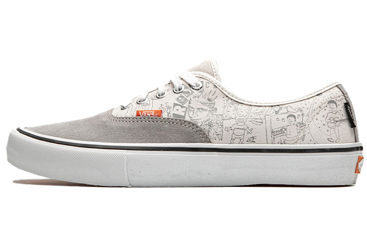 Authentic No-Comply x Daniel Johnston x Authentic Vans Pro 'Doodles'