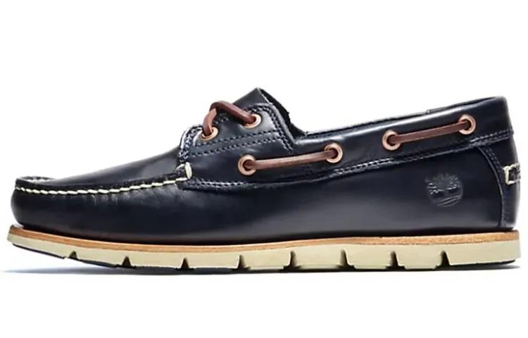 Timberland Tidelands Skateboard Shoes Men's Low Top Marine Blue