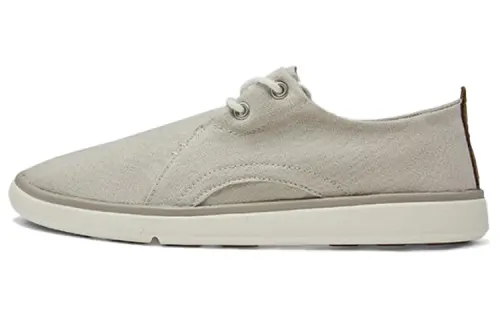 Timberland Skateboard Shoes Men's Low Top Beige