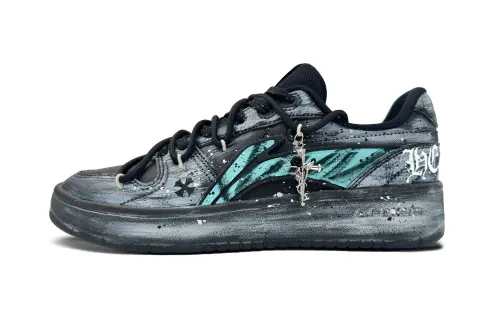 Li Ning Slip Resistant Cushioning Abrasion Resistant Slip Resistant Cushioning Abrasion Resistant Low top